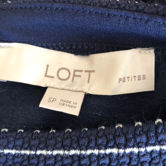 LOFT Shift Dress in Size SP - Picture 8 of 8